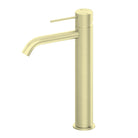 Nero MECCA Tall Basin Mixer BRUSHED GOLD YSW2219-01A-BG Tapware Nero 