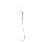 Nero Mecca/Dolce Twin Shower with Air Shower Brushed Nickel showers Nero 