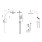 Nero Nova 2 in 1 Shower Set Showers Nero 