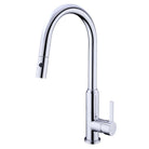 Nero Pearl Pull Out Sink Mixer with Vegie Spray Function Chrome YSW2317-08-CH Tapware Nero 