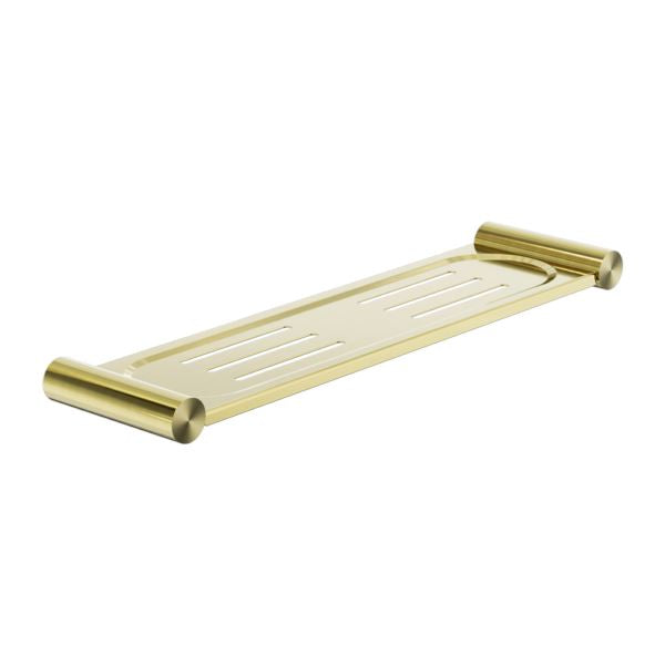 New Mecca Shower Metal Shelf Brushed Gold 2387A-BG Accessories Nero 