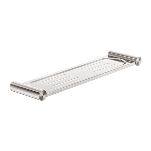 New Mecca Shower Metal Shelf Brushed Nickel 2387A-BN Accessories Nero 