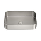 OPAL Stainless Steel Above Counter Basin BRUSHED NICKEL Basins Nero 