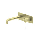 OPAL Wall basin/ Bath Mixers BRUSHED GOLD YSW2519-07A-BG Tapware Nero 