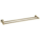 ROELEX 750mm Twin Towel Rail Brushed Brass Accessories ECT 