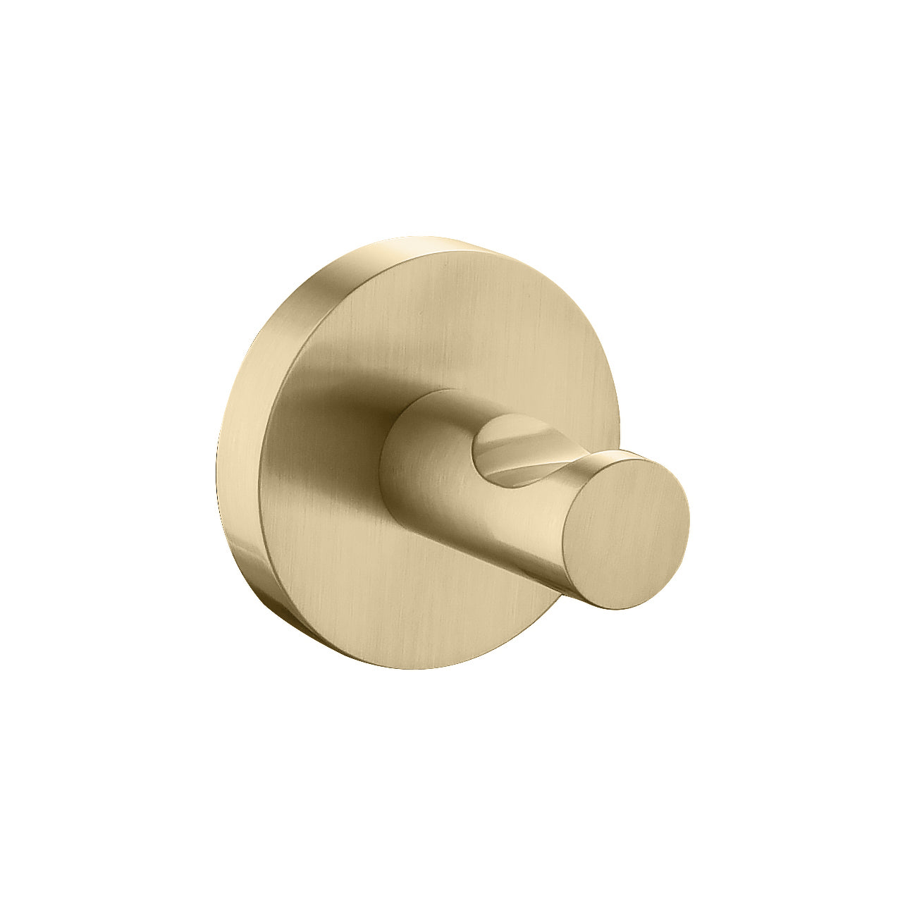 ROELEX Single Hook Brushed Brass Accessories ECT 