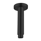 Round Ceiling Arm 100mm Matte Black YSW503-100MM-MB Showers Nero 