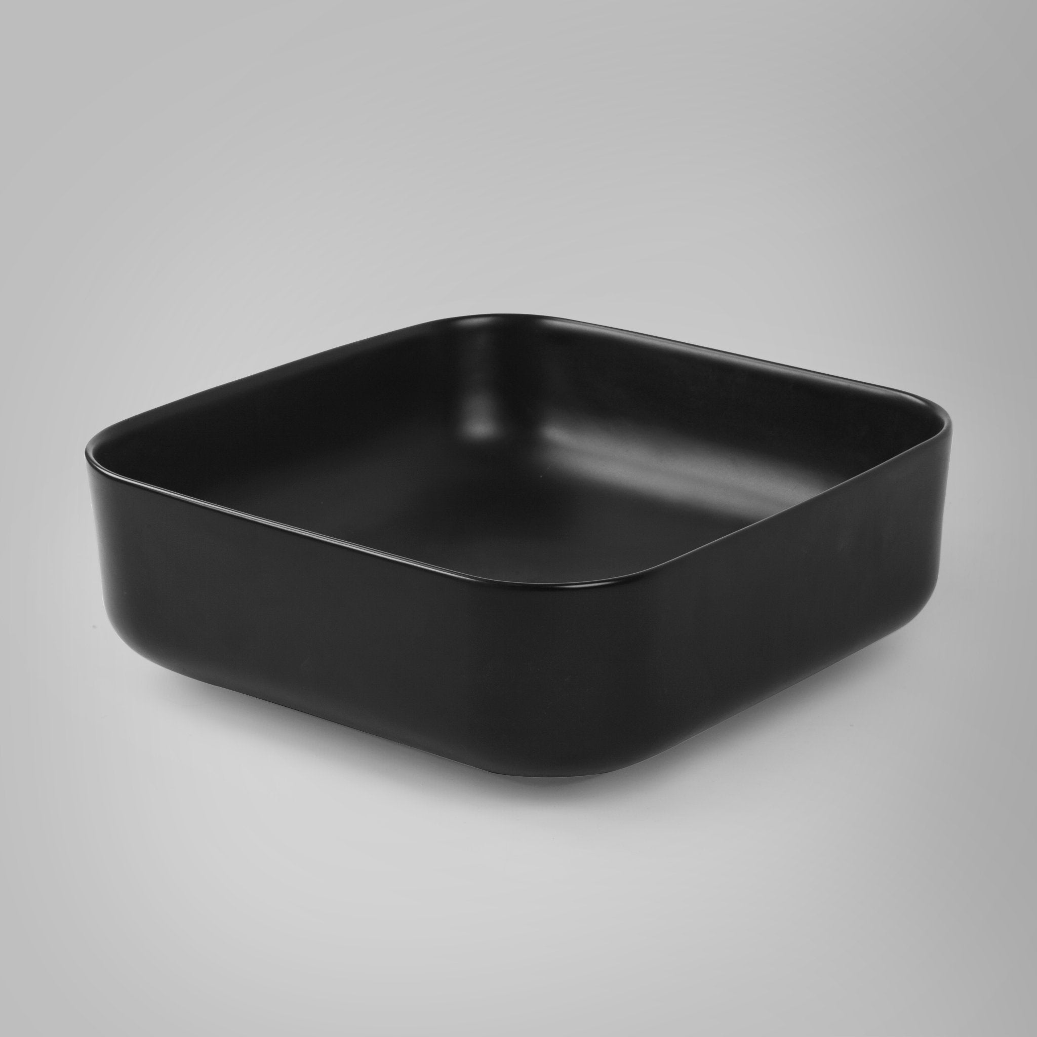 SEINE 38 Above Counter Basin Matt Black Basins Arova 