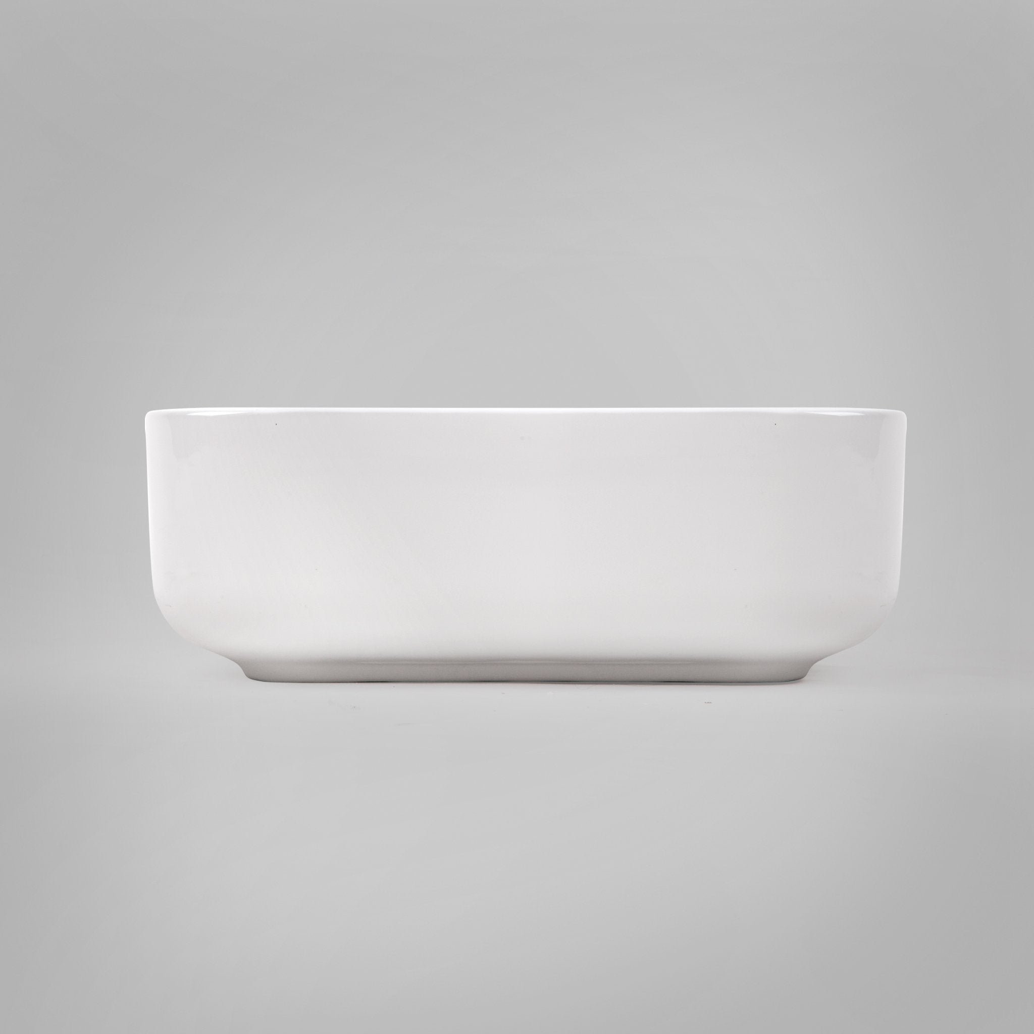 SEINE 38 Above Counter Square Basin Gloss White Basins Arova 