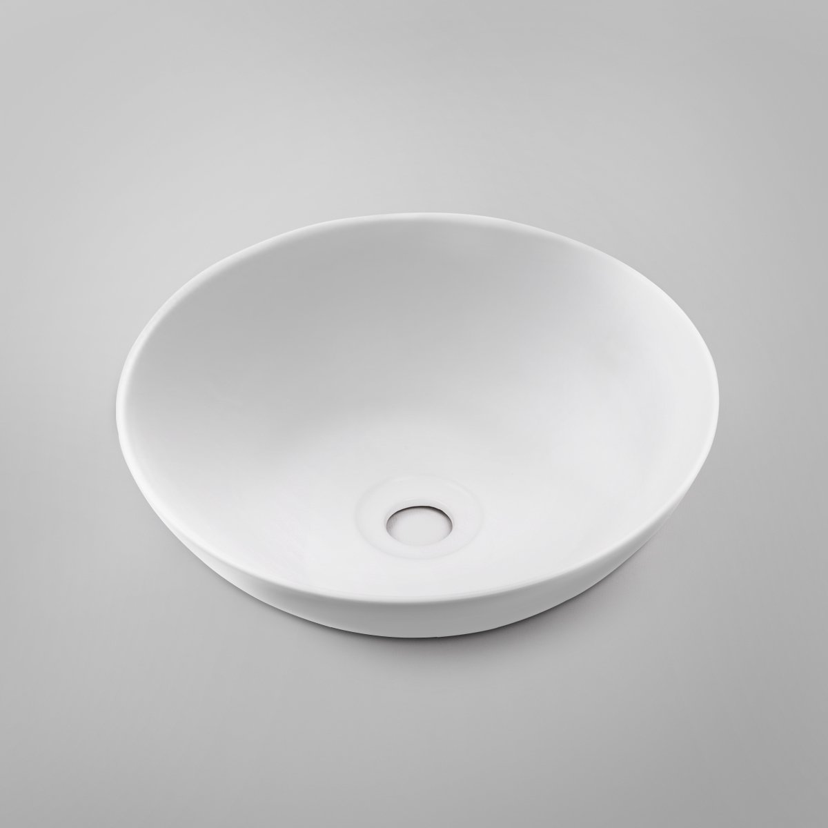 SERENITY Round Above Counter Basin Matt White Basins ECT 