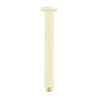 Square Ceiling Arm 300mm Brushed Gold Showers Nero 