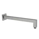 Square Shower Arm Gun Metal YSW501-GM Showers Nero 