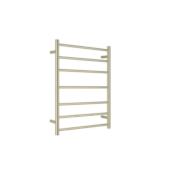 Towel Ladders Non-Heated 7 Bars Brushed Gold Accessories Nero 