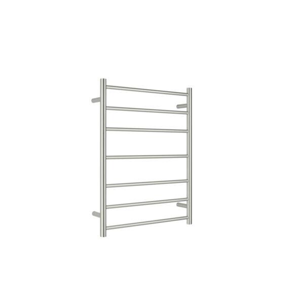 Towel Ladders Non-Heated 7 Bars Brushed Nickel Accessories Nero 