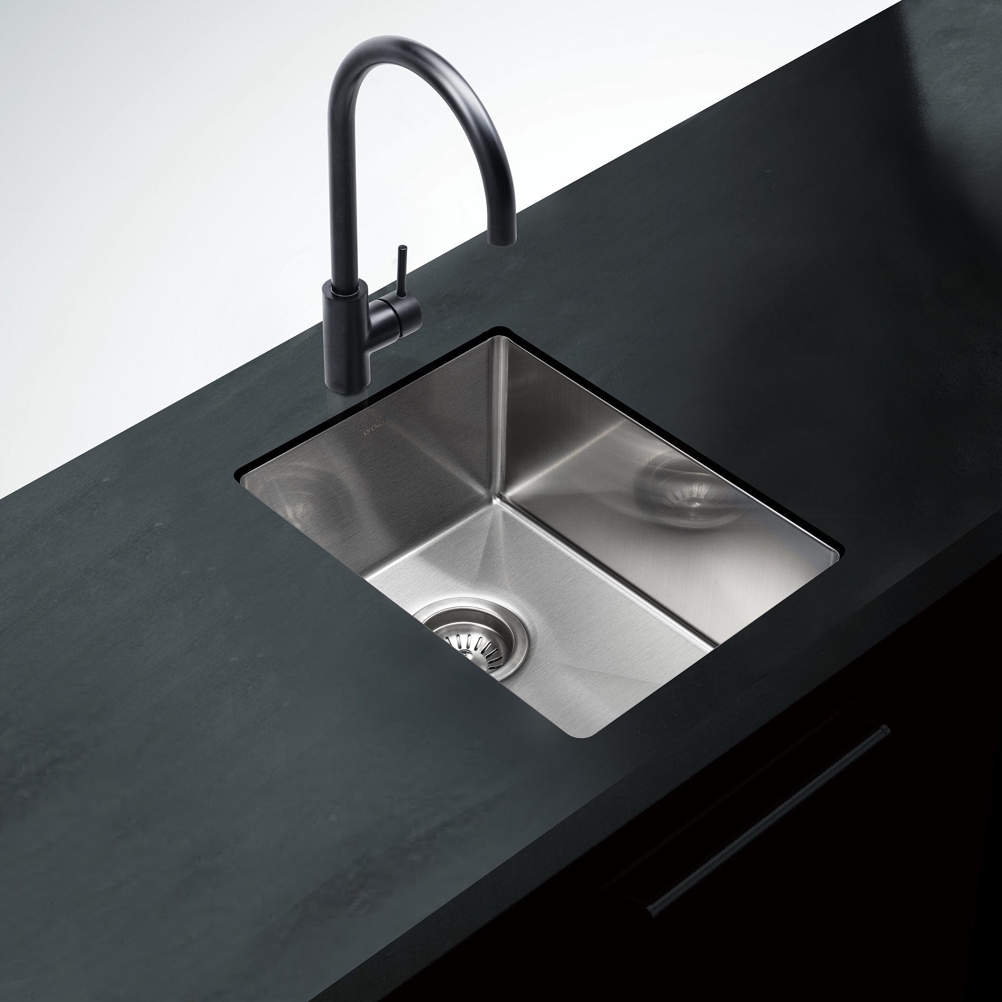 Ultimo 1.5mm 25L Single Bowl Square Sink - SSD3445 Sinks Arova 