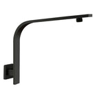 VIVA High Rise Shower Arm Square Matte Black Showers Arova 