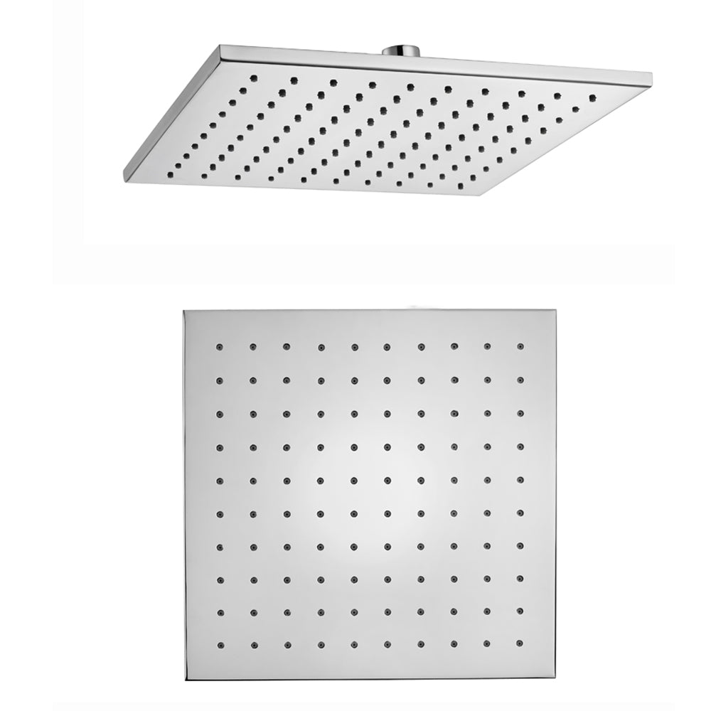 Viva Rain Shower Head 250mm Square Chrome showers arova 