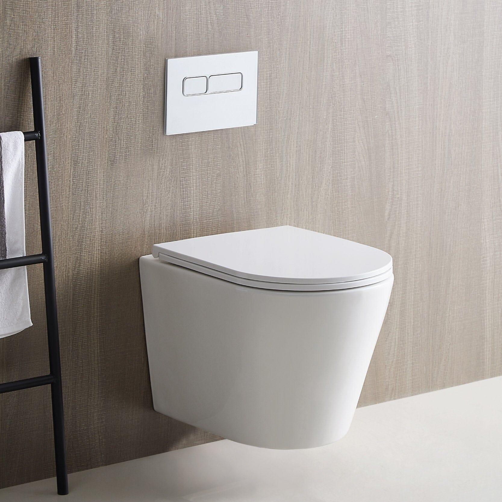 Yara51 Rimless Tornado Wall Hung Toilet Pan Toilets Arova 